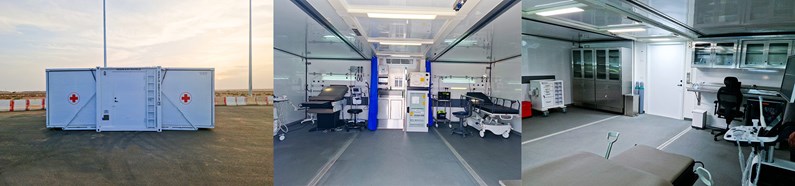 ARPA Mobile Health Centres, Medical Shelter NEOM